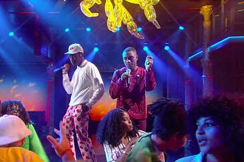 Tyler, The Creator performs on 'Colbert.'