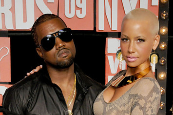 Amber Rose Bares Her Rump in Kanye's Louis Vuitton Sneaker Campaign
