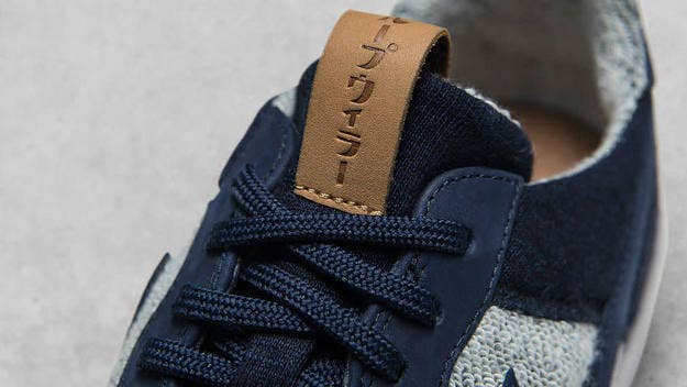 Loopwheeler and NikeLab collaborate on indigo-dyed sneaker collection.