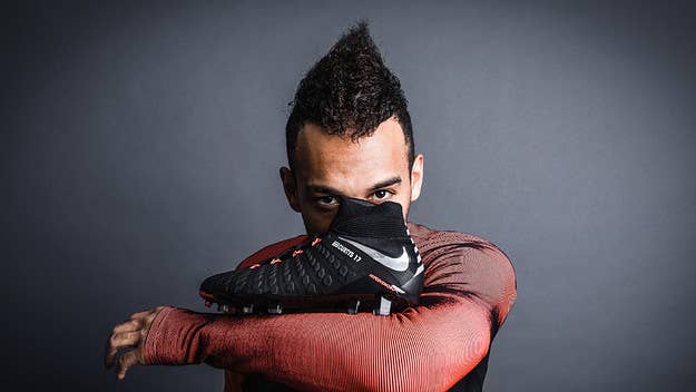 Pierre Emerick Aubameyang is the face of Nike's new release.