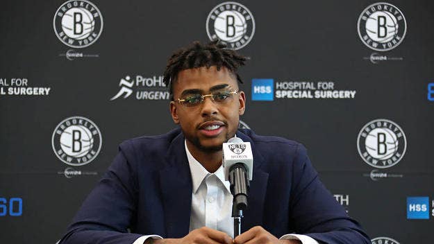 D'Angelo Russell didn't take Magic Johnson's criticism of his game personally and tells us that he's still checking out his former Lakers teammates.