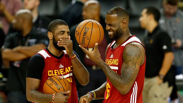 This is how LeBron James and Kyrie Irving's relationship has played out over their careers.