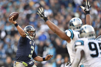 Cam Newton of Carolina Panthers on Seattle Seahawks '12' flag toss -- 'Was  in my stadium' - ESPN