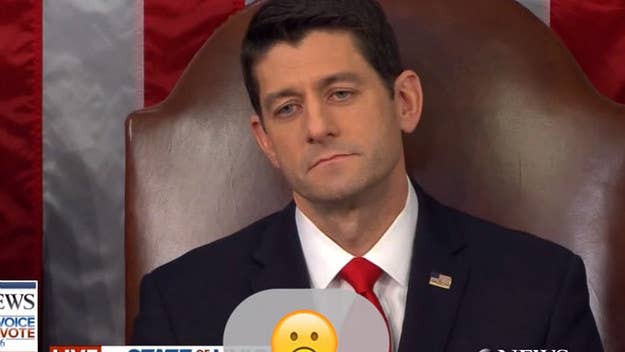 Paul Ryan is a walking emoji.
