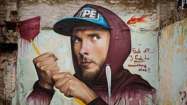 We've handpicked the best street art to pop up around the world this month. 
