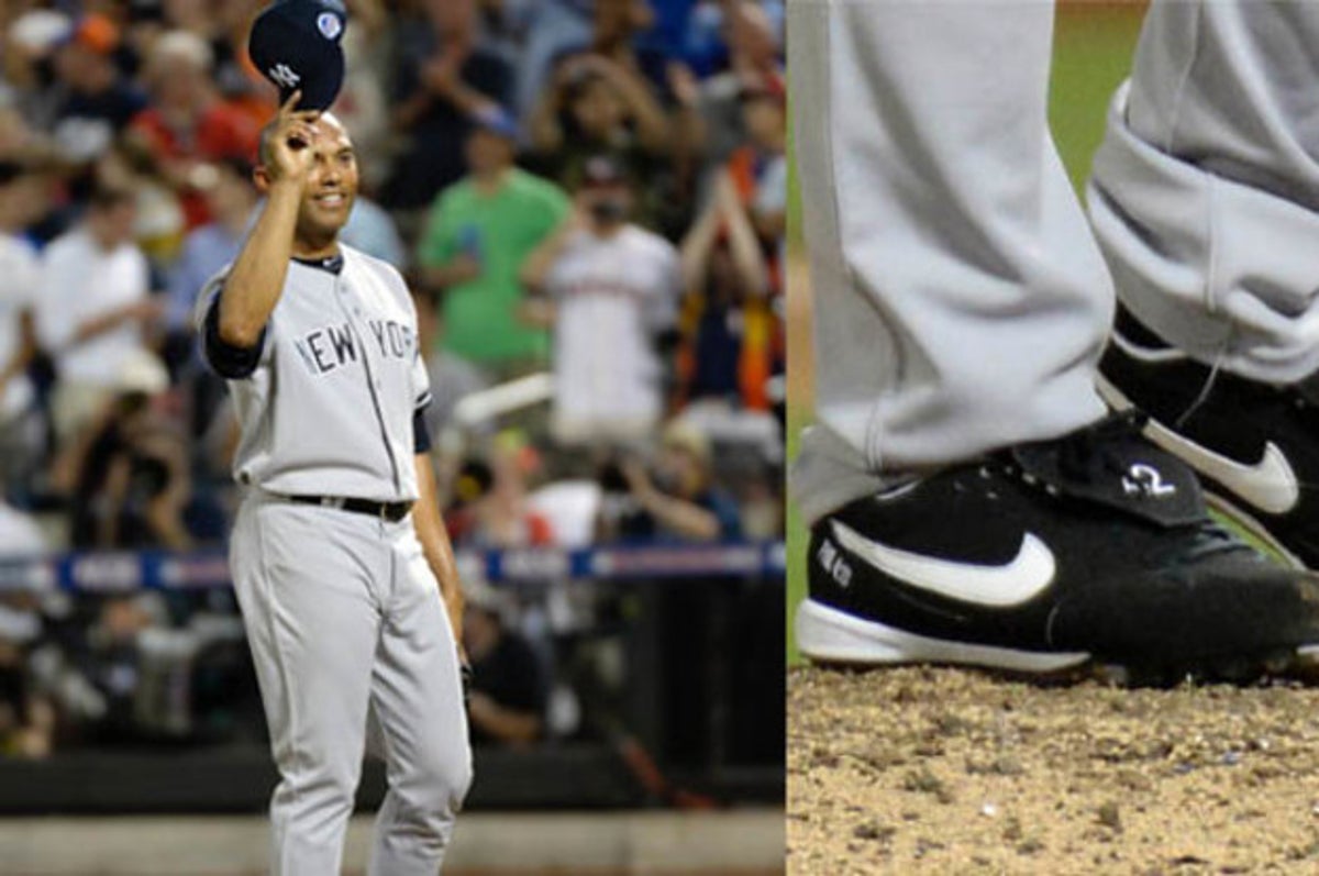 What Pros Wear: Mariano Rivera's Nike Cooperstown Cleats - What Pros Wear