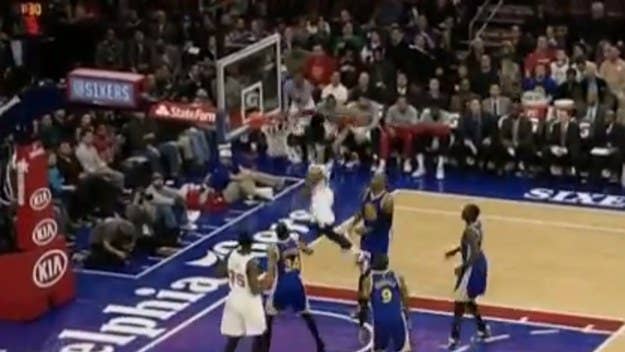 K.J. McDaniels gave himself a birthday gift in the form of an off-the-backboard alley-oop.