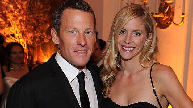 Lance Armstrong reportedly hit and ran two cars, then allowed his girlfriend to take the blame for it.