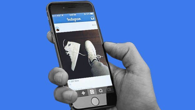 A step-by-step guide on how to flex your sneakers on Instagram.