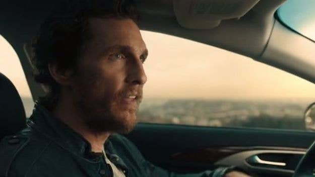 Matthew McConaughey is back to his same old introspective tricks in his two new ads for Lincoln.