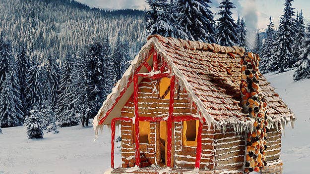 You'd actually be booking a virtual stay inside these gingerbread homes, but the idea behind this project is awesome.