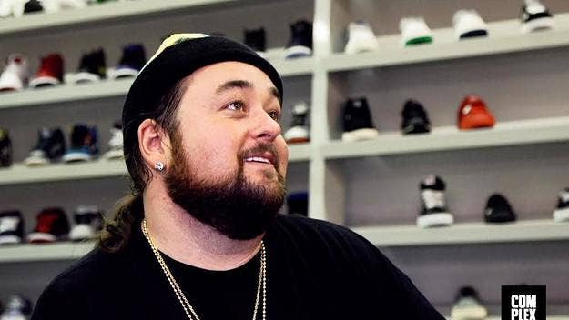 Chumlee meets up with Complex's Joe La Puma at Undefeated in Las Vegas. See what he picked up.