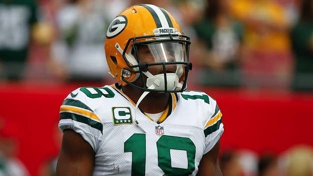 Randall Cobb is playing against the Seahawks in the NFC Championship Game, but there was a little scare beforehand.