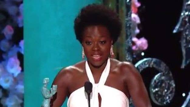 Viola Davis gave a powerful acceptance speech about Hollywood's lack of diversity at last night's SAG Awards.