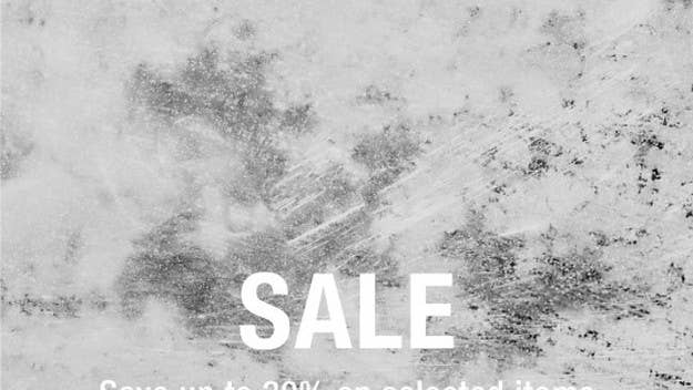 The sale is happening now on Fall/Winter 2014 merchandise on the Norse Projects website.