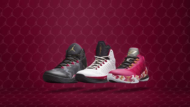 Jordan Brand unveils its "Christmas" collection for its athletes including Carmelo Anthony and Chris Paul.