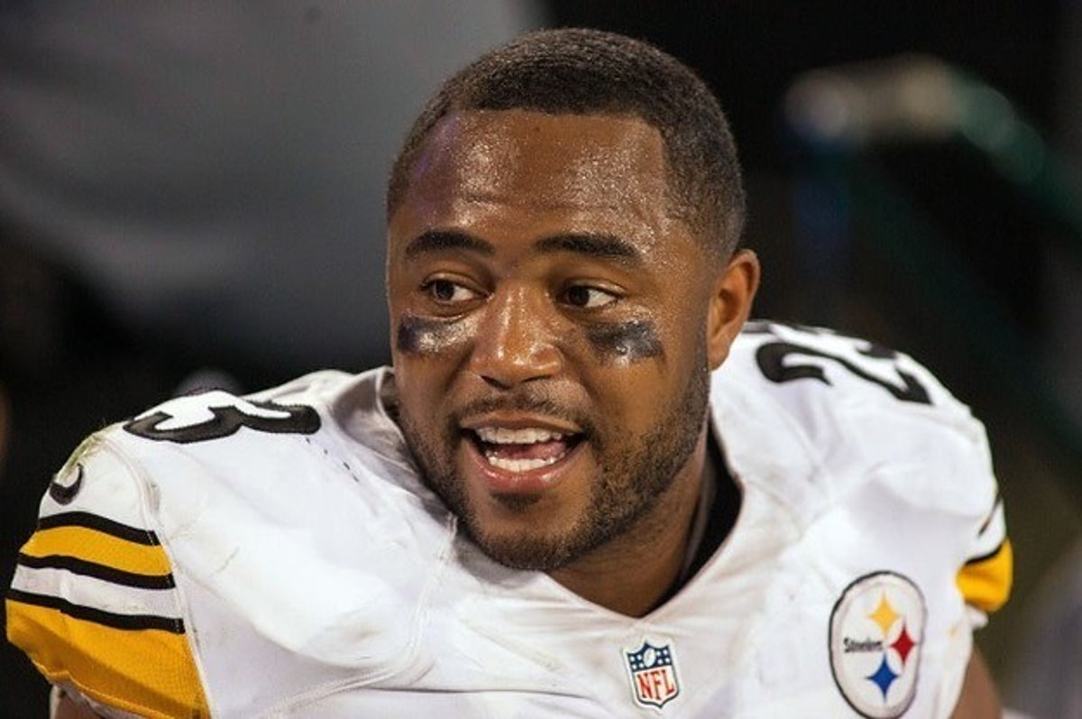 Pittsburgh Steelers free safety Mike Mitchell (23) greets fans