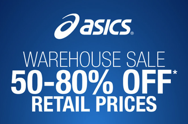 Asic hotsell warehouse sale