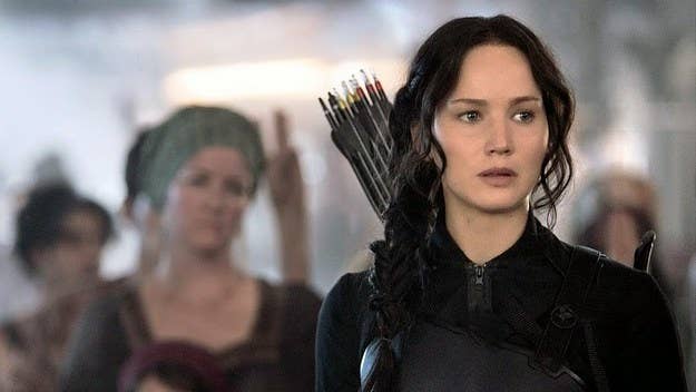 "The Hunger Games: Mockingjay Part 1" leads the box office for a second week in a row. 