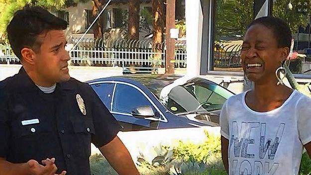 The LAPD officer who detained actress Daniele Watts is speaking out in defense of his actions.