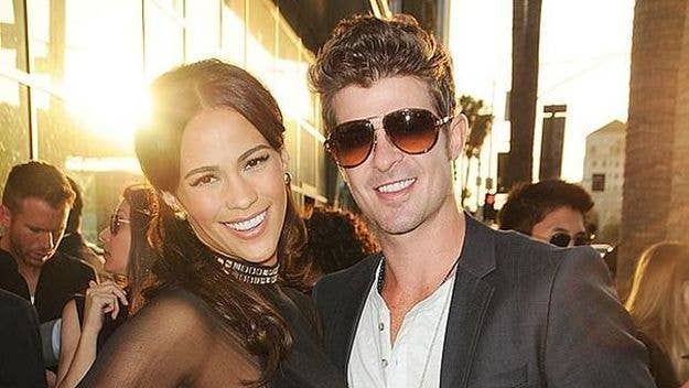 Robin Thicke's attempt to save his marriage has ended.