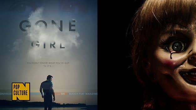 "Gone Girl" topped "Annabelle" in a surprising box office weekend. 