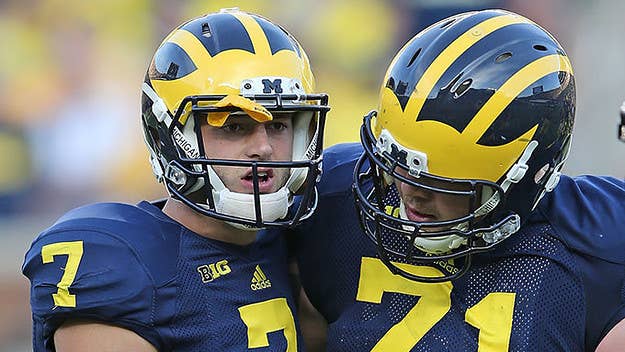 The University of Michigan admitted Shane Morris played with a concussion. 