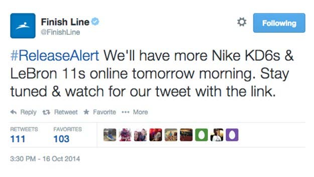 Finish Line is restocking some LeBron XIs and KD VIs tomorrow, but what will they be?
