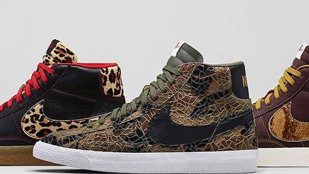 Nike goes wild with their newest collection of Safari inspired Blazers.