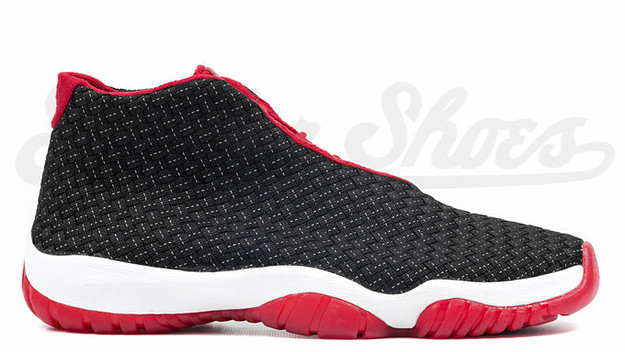 air jordan future black red