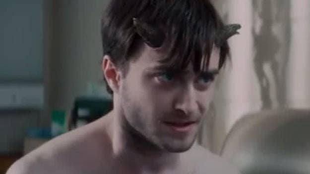 The blended world of horror and comedy is illuminated in this new trailer for "Horns" starring Daniel Radcliffe.