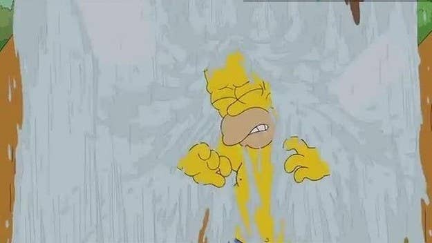 Even Homer Simpson is getting in one the ALS Ice Bucket Challenge these days.