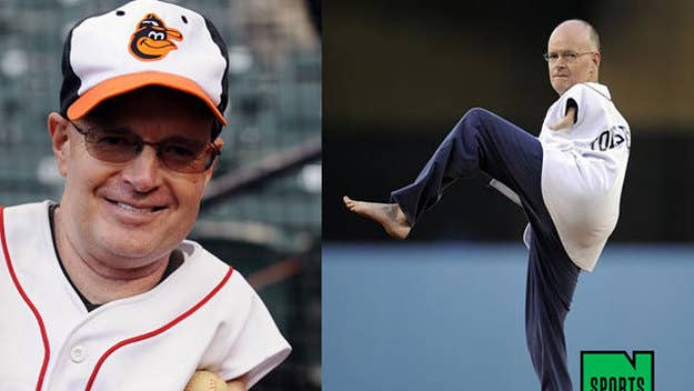 Watch Tom Willis, a man who was born without arms, throw out the first pitch of a Major League Baseball game.