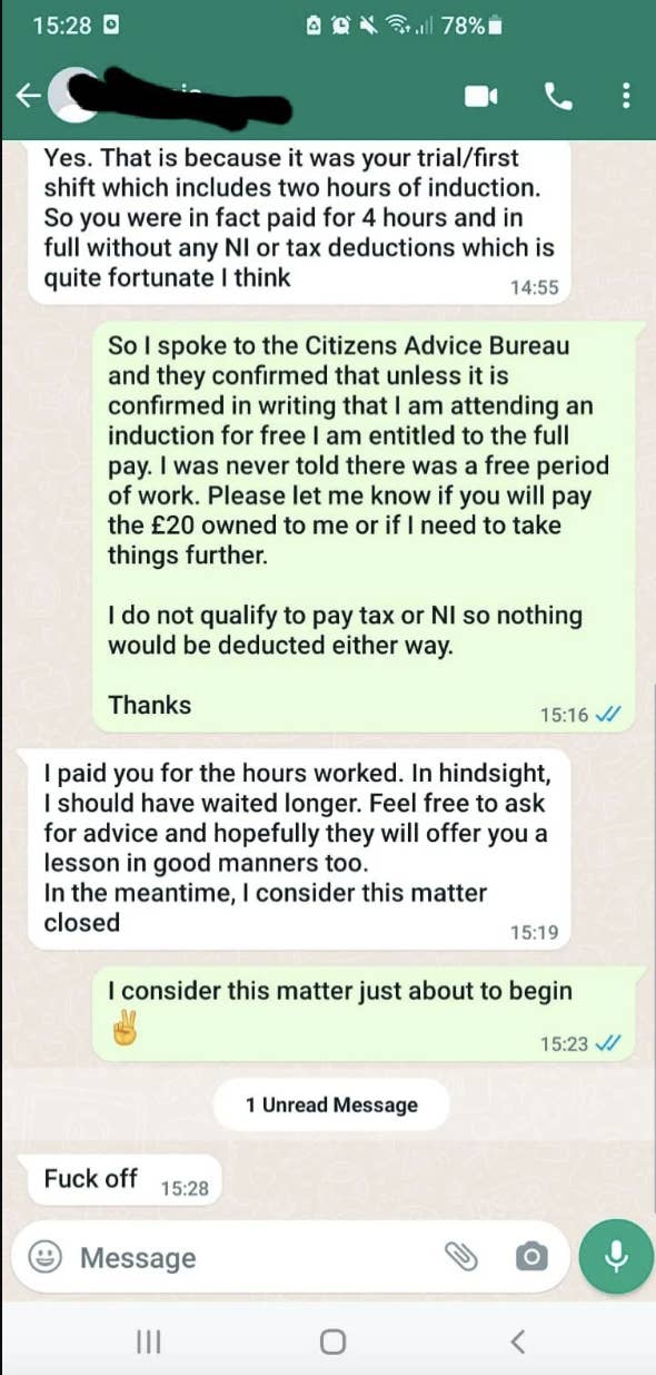 18 Awful Bosses Who Cry "Nobody Wants To Work Anymore" While Mistreating Their Own Employees 11 "I consider this matter just about to begin"