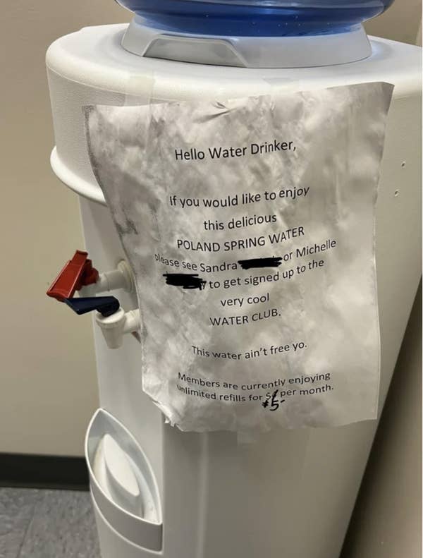 18 Awful Bosses Who Cry "Nobody Wants To Work Anymore" While Mistreating Their Own Employees 9 "This water ain't free yo"