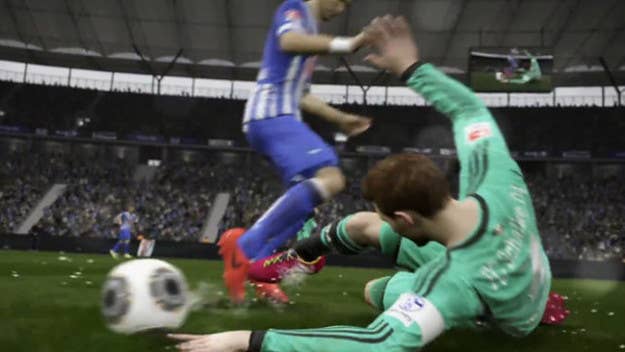 The visual upgrades to "FIFA 15" are going to blow you away.