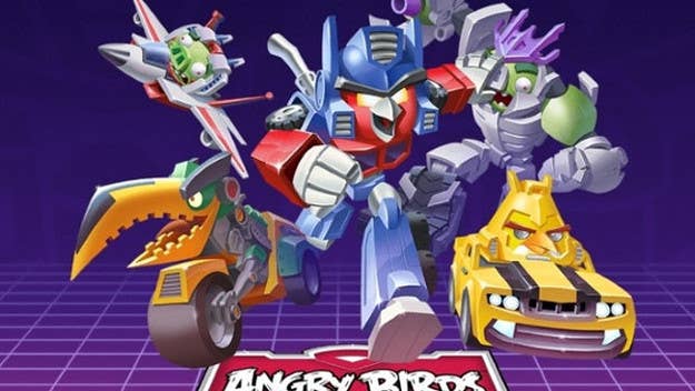 "Angry Birds Tranformers" was annouced for the game and merchandise maker