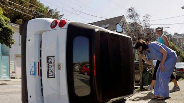 The illusive San Francisco Smart Car tippers have flipped two Smart ForTwo cars over the weekend.