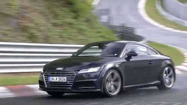 Audi brought out its new 2016 Audi TT and TTS to test around the Nurburgring Nordschleife.