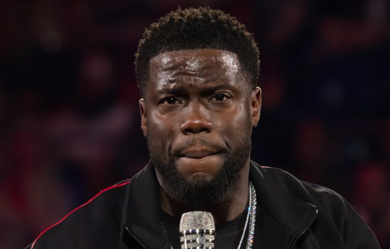 Kevin Hart close up from &quot;Irresponsible.&quot;