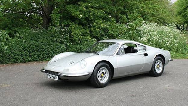 Keith Richards' old Ferrari Dino 264GT is going to be auctioned off May 9.