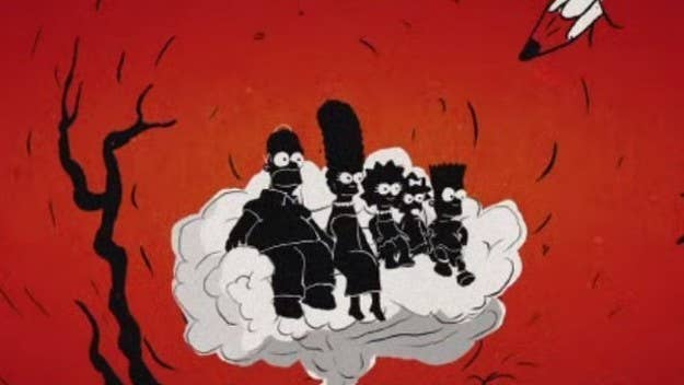 Watch the newest version of the "Simpsons" couch gag by Polish animator Michal Socha.