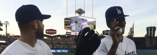 Nick Martínez debut vs Dodgers