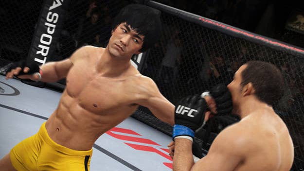 Electonic Arts revealed the pre-order fighter for its new UFC game is MMA godfather, Bruce Lee