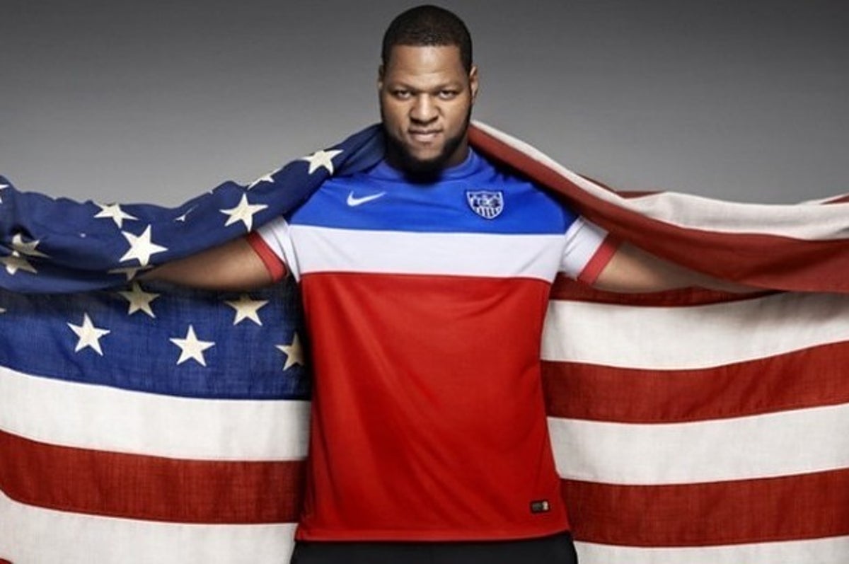 The U.S. national team's second 2014 World Cup jersey looks like a popsicle