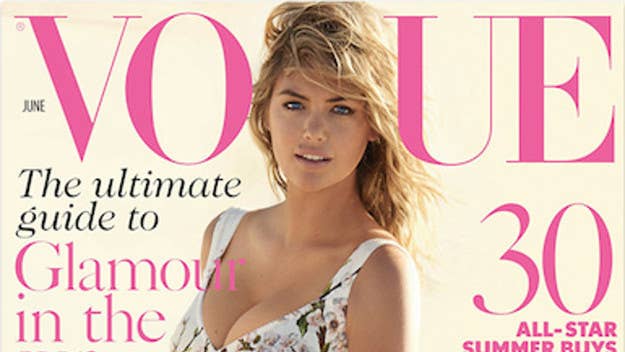 Reclaiming her throne on the cover of a Vogue magazine, Kate Upton worked with Mario Testino again to bring the heat.