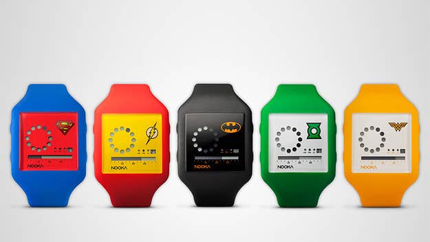 Nooka teamed up with DC Comics to save the day with watches that feature Justice League characters.