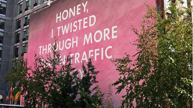 The L.A. artist will put up new work next to New York's High Line.