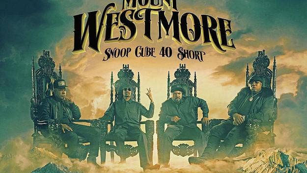 Mount Westmore, the supergroup comprised of West Coast rap legends Snoop Dogg, Ice Cube, Too Short, and E-40, have released their new album.