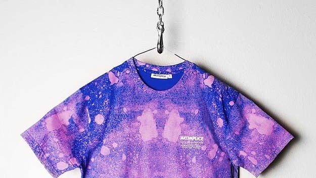 Trippy tie-dye and a collaboration with KIKS TYO are just a few of the awesome items in Akomplice's spring 2014 collection.